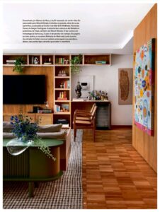 Projeto de Arquitetura na revista Casa e Jardim